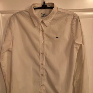 Lacoste button up shirt